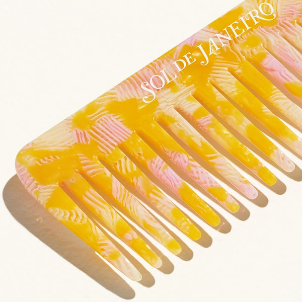 SOL Yellow Wide Tooth Comb | Online Exclusive, Limited Edition image 2