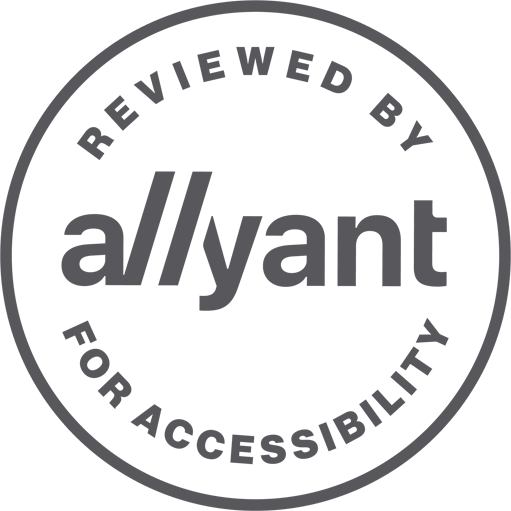 Reviewed by Allyant for Accessibility